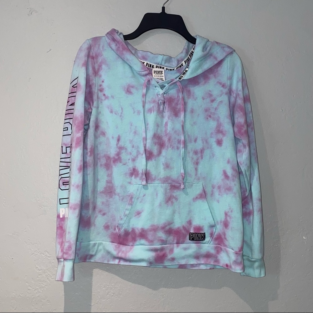 VS PINK Tie Dye Lightweight Hoodie